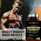 MNO Maca Negra Orgánica 750mg + BioPerine, 180 Cápsulas