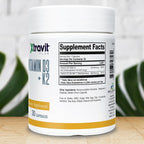 Xtravit Vitamina D3 + K2 – 5000 UI de D3 y 200 mcg de K2 – 30 Cápsulas