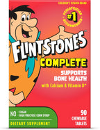 Flintstones Vitamins, Multivitamínico Masticable para Niños, 90 Comprimidos