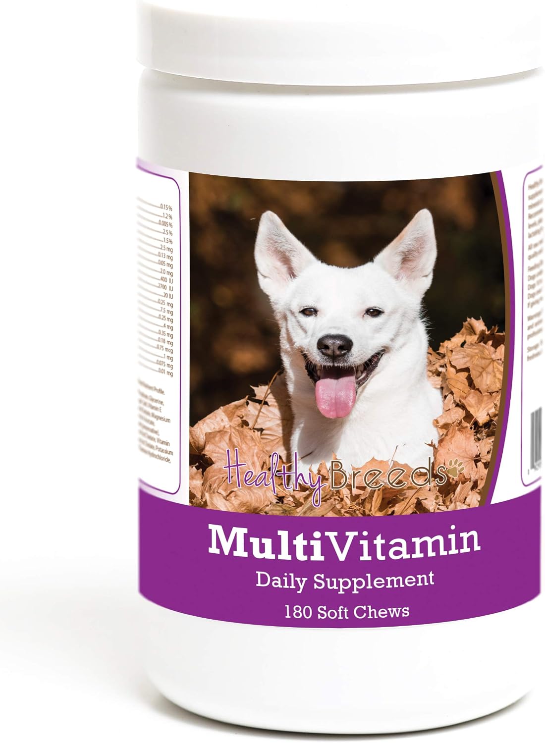 Healthy Breeds Canaan Dog Multivitamin Soft Chew for Dogs 180 Count