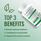 Approved Science Allergysyl – Complejo para Alergias Estacionales con Vitaminas y Antioxidantes – 360 Cápsulas Veganas