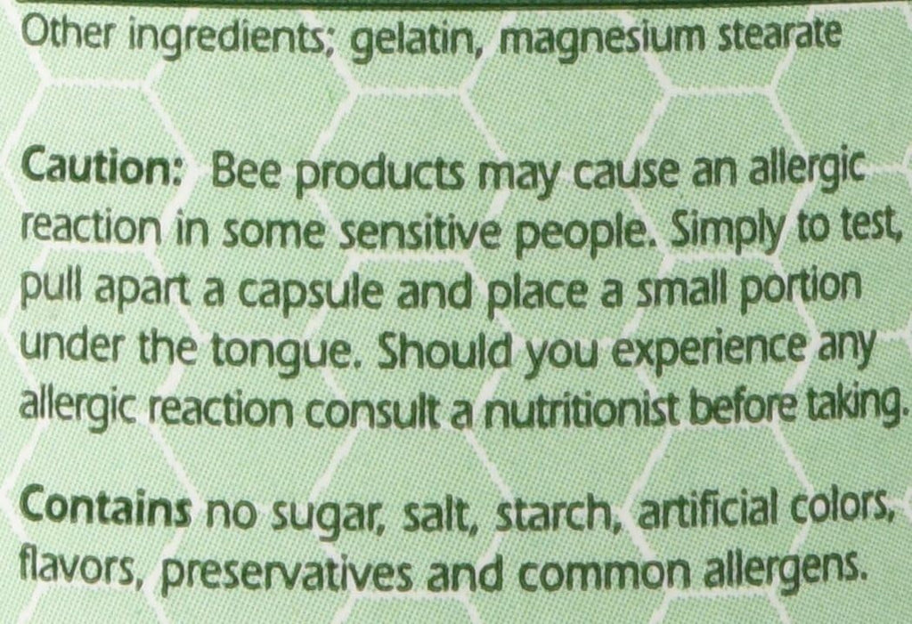 Y.S. ECO Bee Farms Pure Bee Pollen 1000mg – 200 Capsules