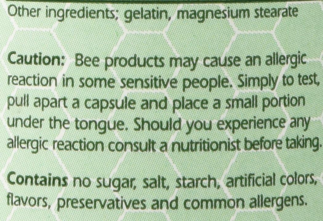 Y.S. ECO Bee Farms Pure Bee Pollen 1000mg – 200 Capsules
