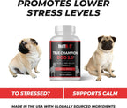 True Champ 2.0 Suplemento para el desarrollo muscular en perros, Cápsulas de apoyo al bienestar canino para todas las razas (30 Cápsulas vegetales)