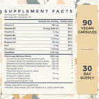 Sundhedsliv 16 en 1 Gymnema Sylvestre con Berberina, Canela y Melón Amargo - 2100 mg - 90 Cápsulas Veganas