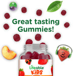 Lifeable Gominolas de Vitamina D3 y K2 para Niños, 500 UI D3 + 100 mcg K2, 60 Gominolas