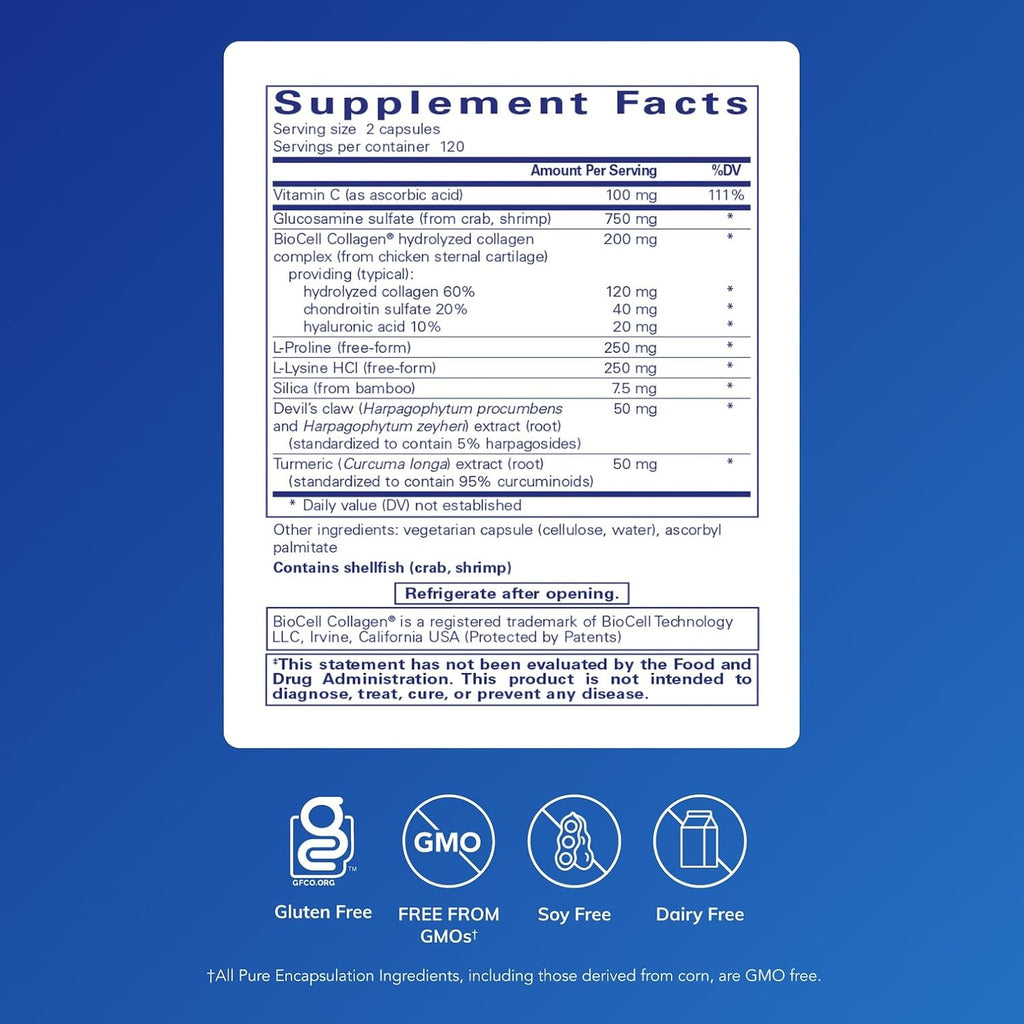 Pure Encapsulations Ligament Restore - 240 Cápsulas