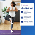 Pure Encapsulations UltraNutrient - Multivitamínico y Minerales - Apoyo Cardiovascular y Hepático - con Vitamina C, CoQ10 - Sin Gluten - 180 Cápsulas