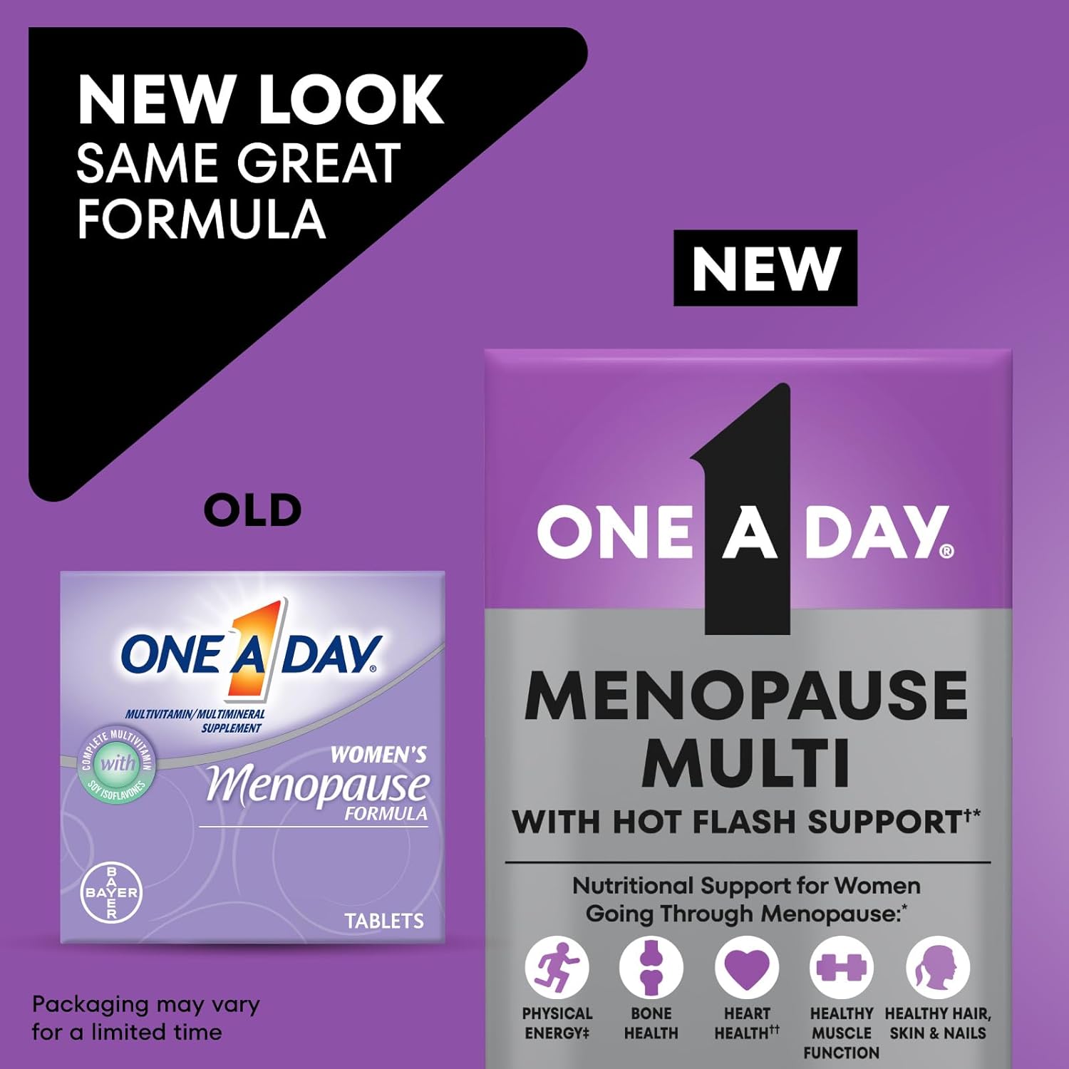 One A Day Multivitamínico para Mujeres en la Menopausia – 50 Comprimidos