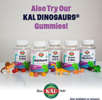 KAL ImmunoRaptor Masticables para el Apoyo Inmunitario de Niños, Sabor Naranja, 60 Unidades