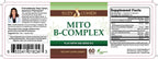 Script Essentials Suzy Cohen, Mito B Complex - Suplemento de Complejo B con 5-MTHF y Adeno B12, 60 Cápsulas
