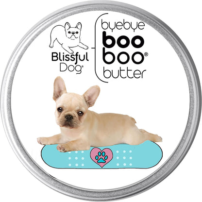 The Blissful Dog 4 oz Tin French Bulldog Booboo Butter – Image 1