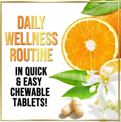 Vitamina C 1000mg con Escaramujo y Bioflavonoides - Suplemento Masticable Sin Azúcar - 60 Comprimidos – Image 7