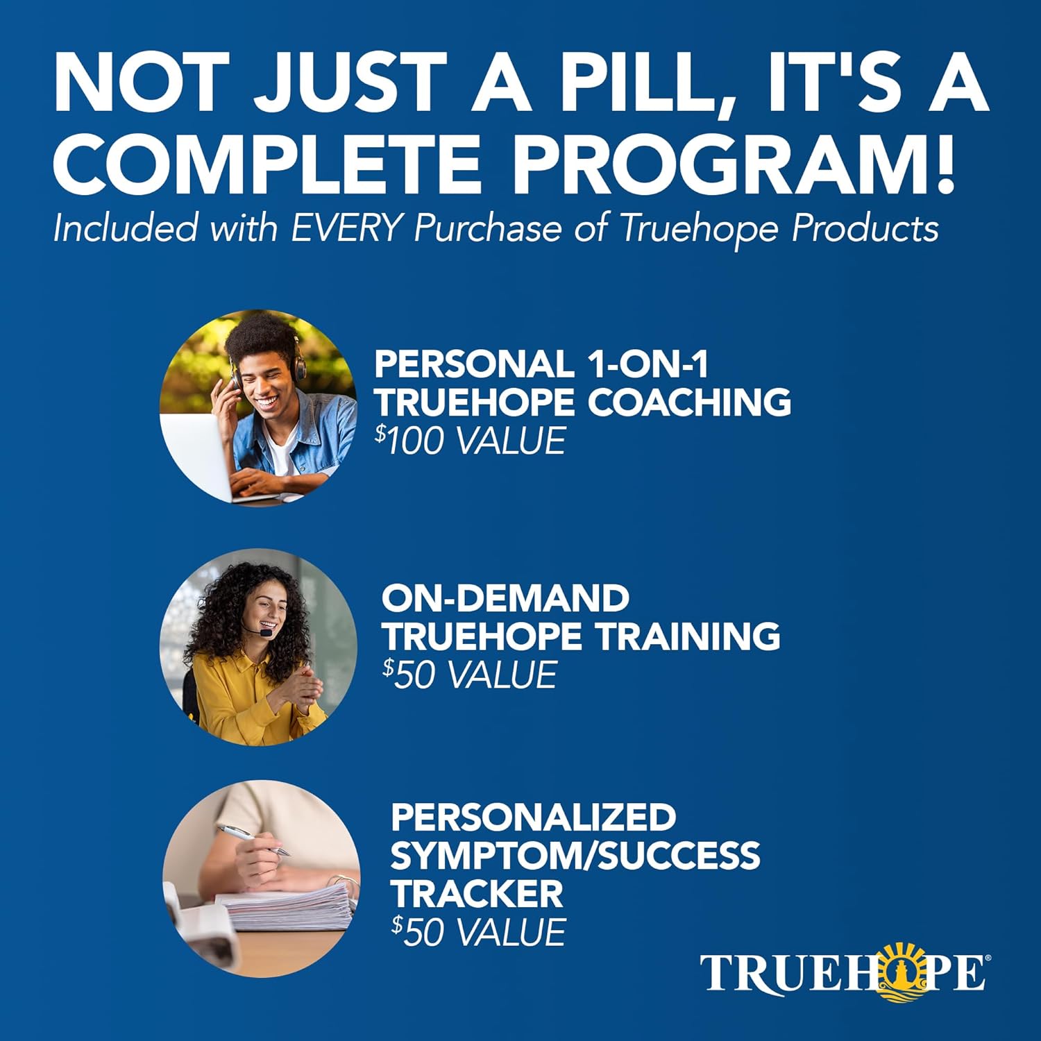 Truehope EMPowerplus Advanced Multivitamínico para Mujeres y Hombres - Complejo de Vitaminas y Minerales Quelados - 30 Días de Suministro