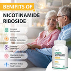 Orgabay Liposomal Nicotinamide Riboside 2000 mg con TMG y Pterostilbeno, 60 Cápsulas Blandas
