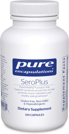 Pure Encapsulations SeroPlus – Hiporalergénico apoyo de serotonina para el estrés ocasional, 120 cápsulas