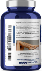 NusaPure Complejo de Diosmina 1.000 mg por porción - 180 Cápsulas Vegetales (No-GMO, Vegano) con Citrus Aurantium