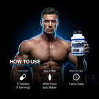 Gaspari Nutrition Anavite XT: Complejo Multivitamínico y Mineral para Hombres, Apoyo al Crecimiento Muscular y Recuperación, Apoyo a la Testosterona, 90 Comprimidos