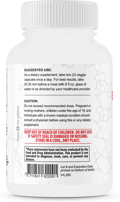 Berberina HCL 1200mg - 60 Cápsulas - – Dosis: La investigación suele emplear dosis de 900-1500 mg al día; este – Image 6