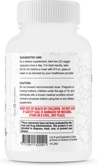 Berberina HCL 1200mg Diaria - Suplemento de Berberina Pura 600mg por Cápsula (60 Cápsulas)