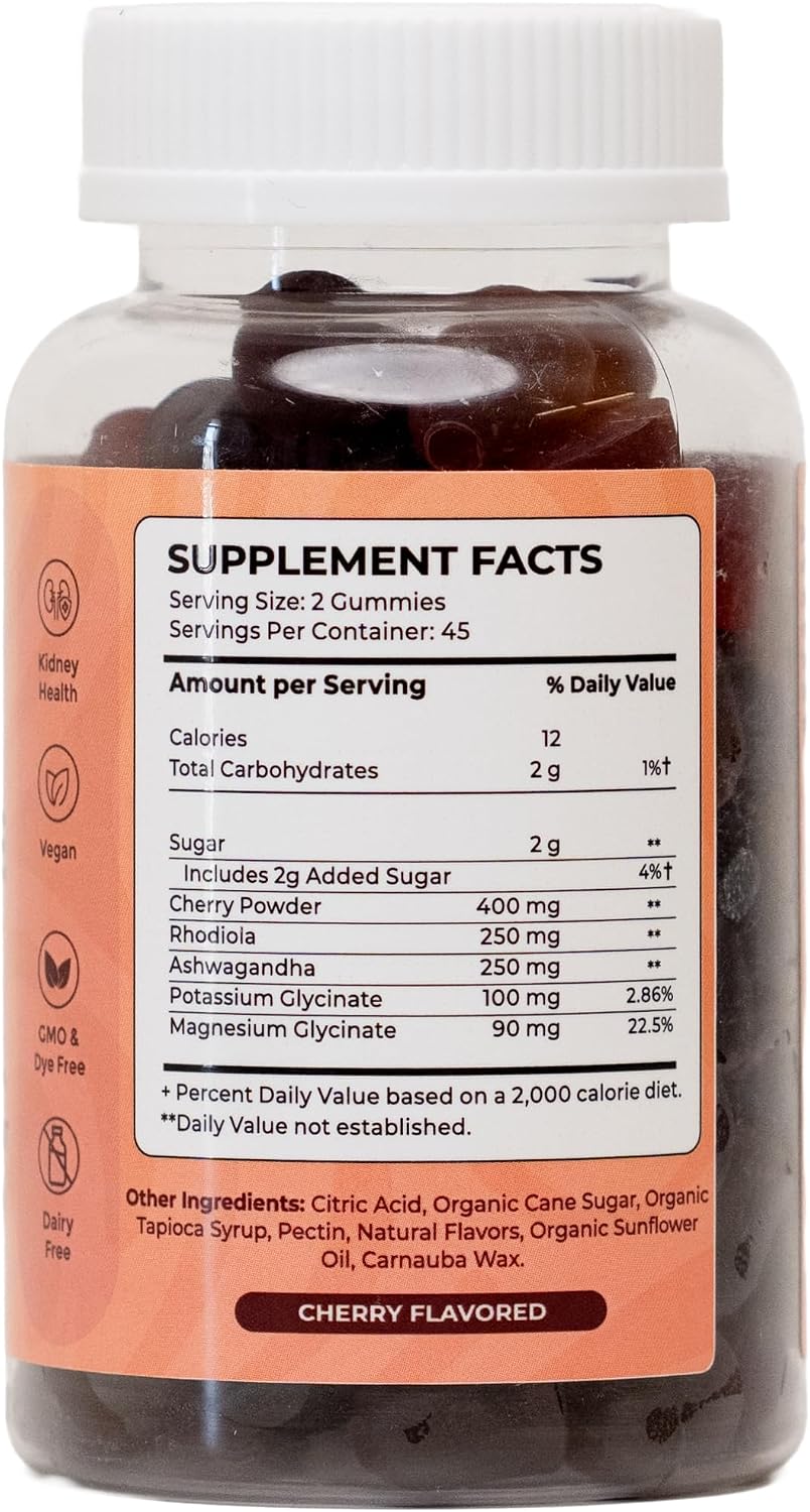 BRINGME Focus Gummies – Nootrópico para la Concentración con Ashwagandha, Rhodiola, Potasio y Magnesio