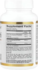 Brain Health, 60 Cápsulas Vegetales, California Gold Nutrition