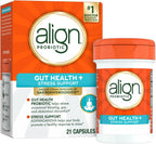 Align Probiótico Digestivo + Estrés con Ashwagandha, 21 Cápsulas