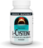 Source Naturals L-Cisteína en Polvo – Aminoácido – 100 g