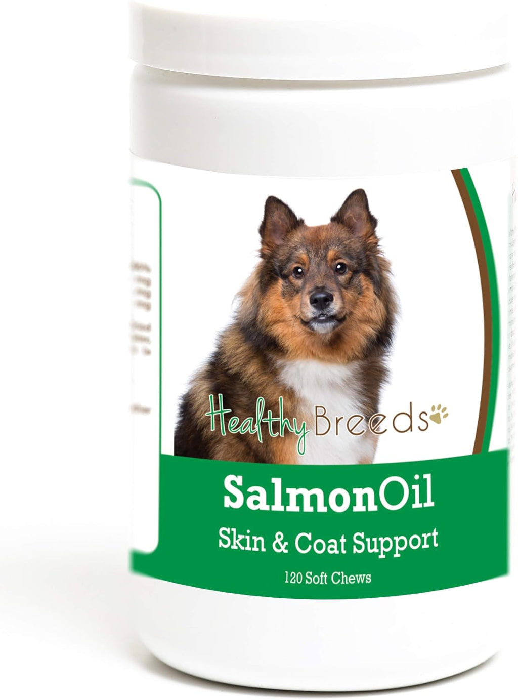 Healthy Breeds Eurasier Salmon Oil Soft Chews 120 Count