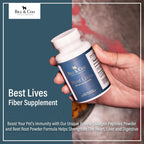 BILL & COO Best Lives Suplemento de Fibra con Probióticos, Colágeno Bovino y Remolacha para Perros - 90g