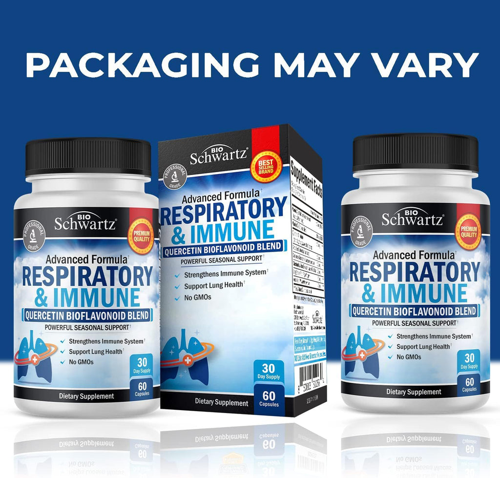 BioSchwartz Lung Detox Apoyo Respiratorio e Inmunológico, 60 Cápsulas