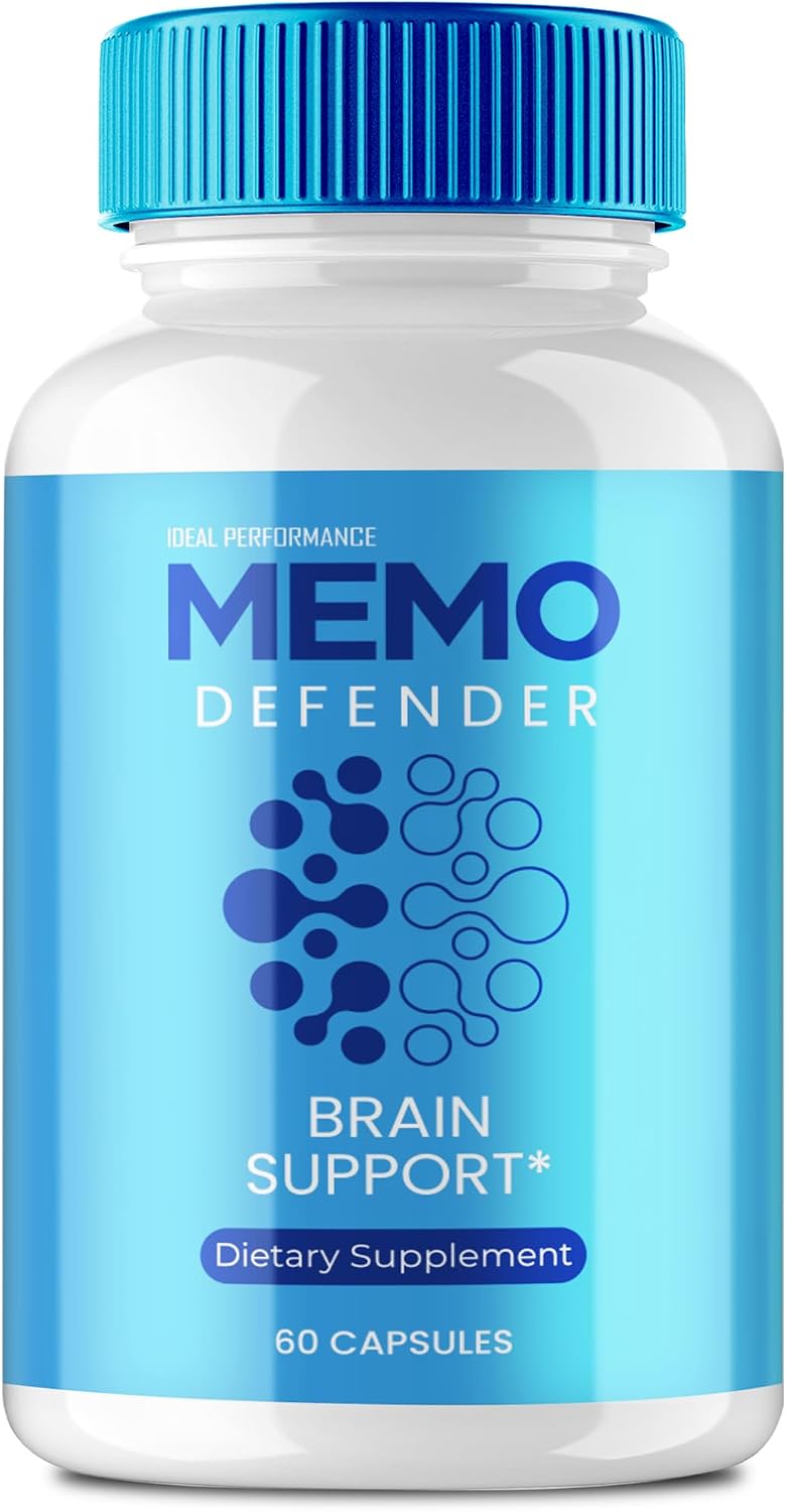 Memo Defender Cápsulas para Memoria y Concentración, 60 Cápsulas