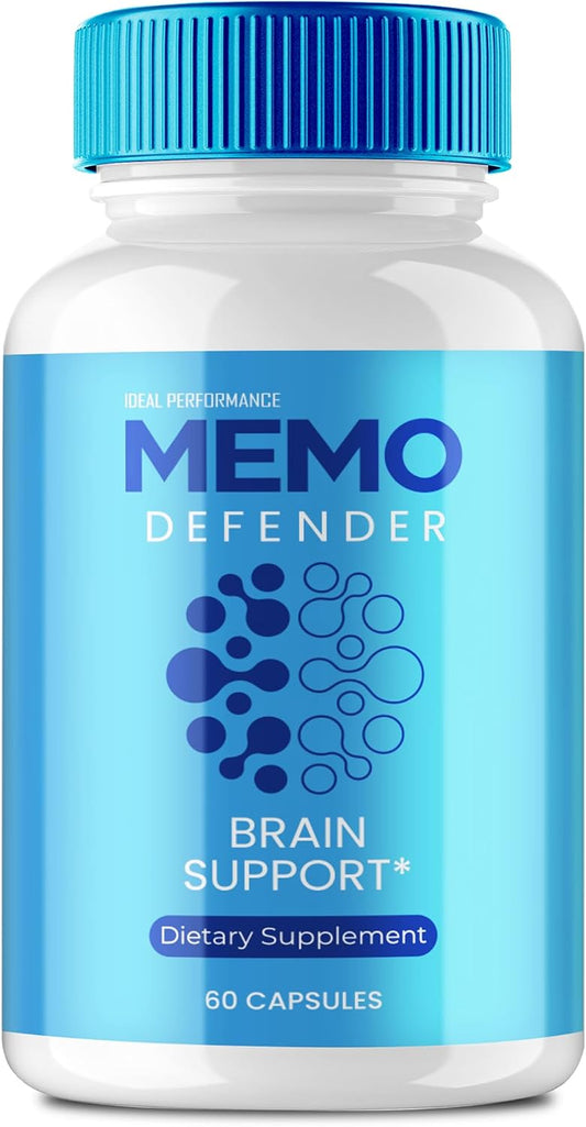 Memo Defender Cápsulas para Memoria y Concentración, 60 Cápsulas