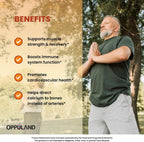 oppuland Vitamina D3 + K2 5000 UI - Tecnología Liposomal para Mayor Absorción - MK-7 Vitamina K2 100mcg - Ayuda al Metabolismo Óseo y del Calcio - 90 Cápsulas Blandas