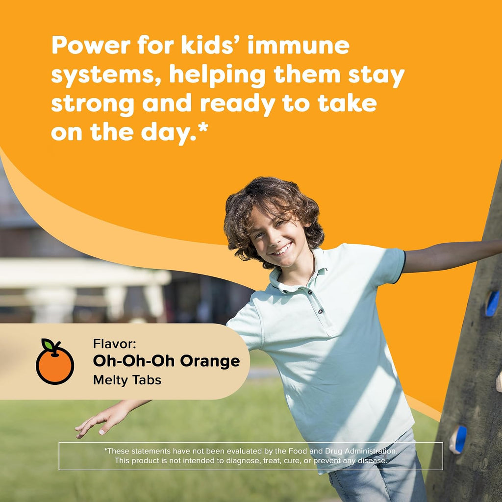 Renzo's Invincible Kids Vitamin C con Saúco y Zinc - 60 comprimidos bucodispersables