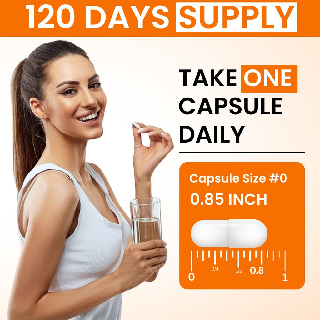 VITBOOST Complejo Vitamina D3 y K2 - 5000 UI D3 (125 mcg) + 90 mcg K2 MK-7 | 120 Cápsulas | No GMO | Sin Gluten