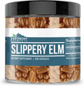 Earthborn Elements Slippery Elm 200 Cápsulas, Puro y sin Diluir, Sin Aditivos