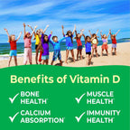 VitaWorks Vitamina D3 1000 IU Niños - Comprimidos Masticables Sabor Naranja Natural - Vegano, Sin Gluten, Sin OMG - 120 Unidades