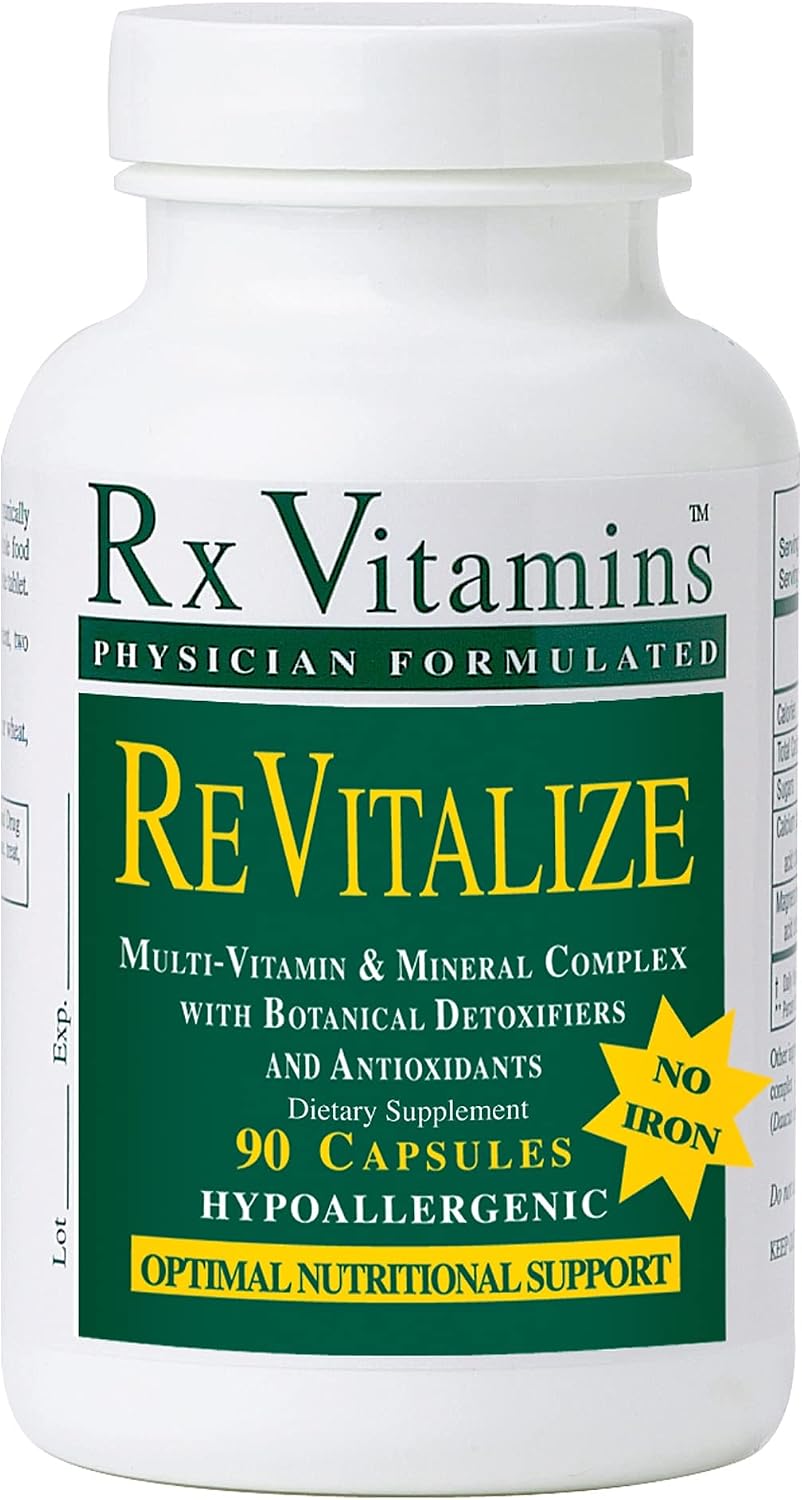 Rx Vitamins ReVitalize Iron-Free - 90 Capsules