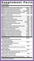 New Chapter Multivitamínico para Hombres 40+ Una Vez al Día, Fermentado con Probióticos, Palma Enana Americana, Vitaminas B, Vitamina D3 - 24 Comprimidos