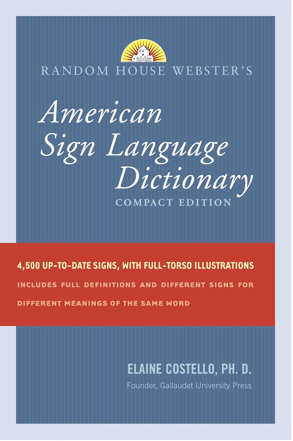 Diccionario Compacto de Lenguaje de Señas Americano Random House Webster