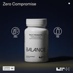 LTH Balance Multi Pro 30B Probiótico - Confianza de los miembros de Life Time - 30 mil millones de UFC - Sin lácteos, estable en almacenamiento - Apoyo intestinal e inmunológico - 30 cápsulas