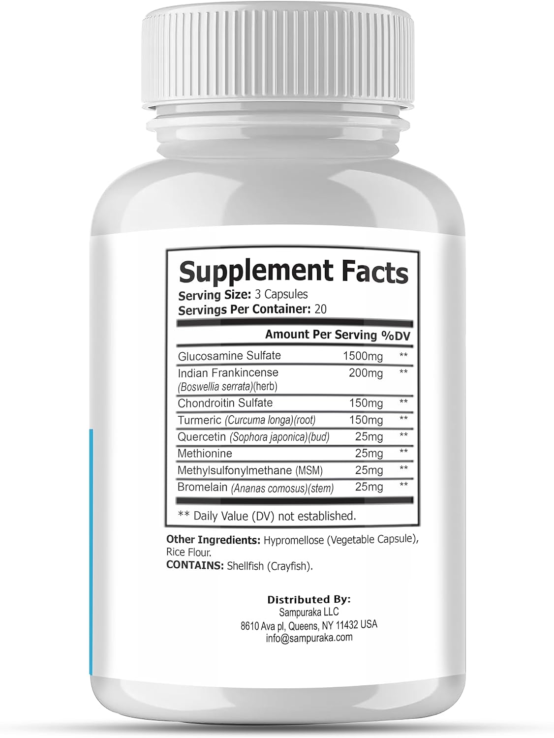 Arthronol Advanced Formula Supplement 1 Pack 30 Days Supply