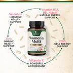 Multivitamínico Completo para Mujeres - 120 Cápsulas