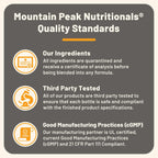 Mountain Peak Nutritionals Glycemic Formula - Suplemento de Apoyo Metabólico - 90 Cápsulas Vegetales