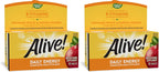 Nature's Way Alive! Multivitamínico Diario Energy 22 Vitaminas y Minerales 60 Comprimidos (Pack de 2)