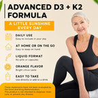 WELVIUM 7-en-1 Gotas Líquidas de Vitamina D3 K2 con Magnesio, 10.000 UI, MK-7, Vitamina A, Calcio, Aceite MCT y Lecitina de Girasol Orgánica