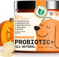 5-in-1 Probiótico en Polvo para Perros – Apoyo Digestivo Natural con Prebióticos, Postbióticos y Enzimas – Fabricado en EE.UU. – 30 Dosis