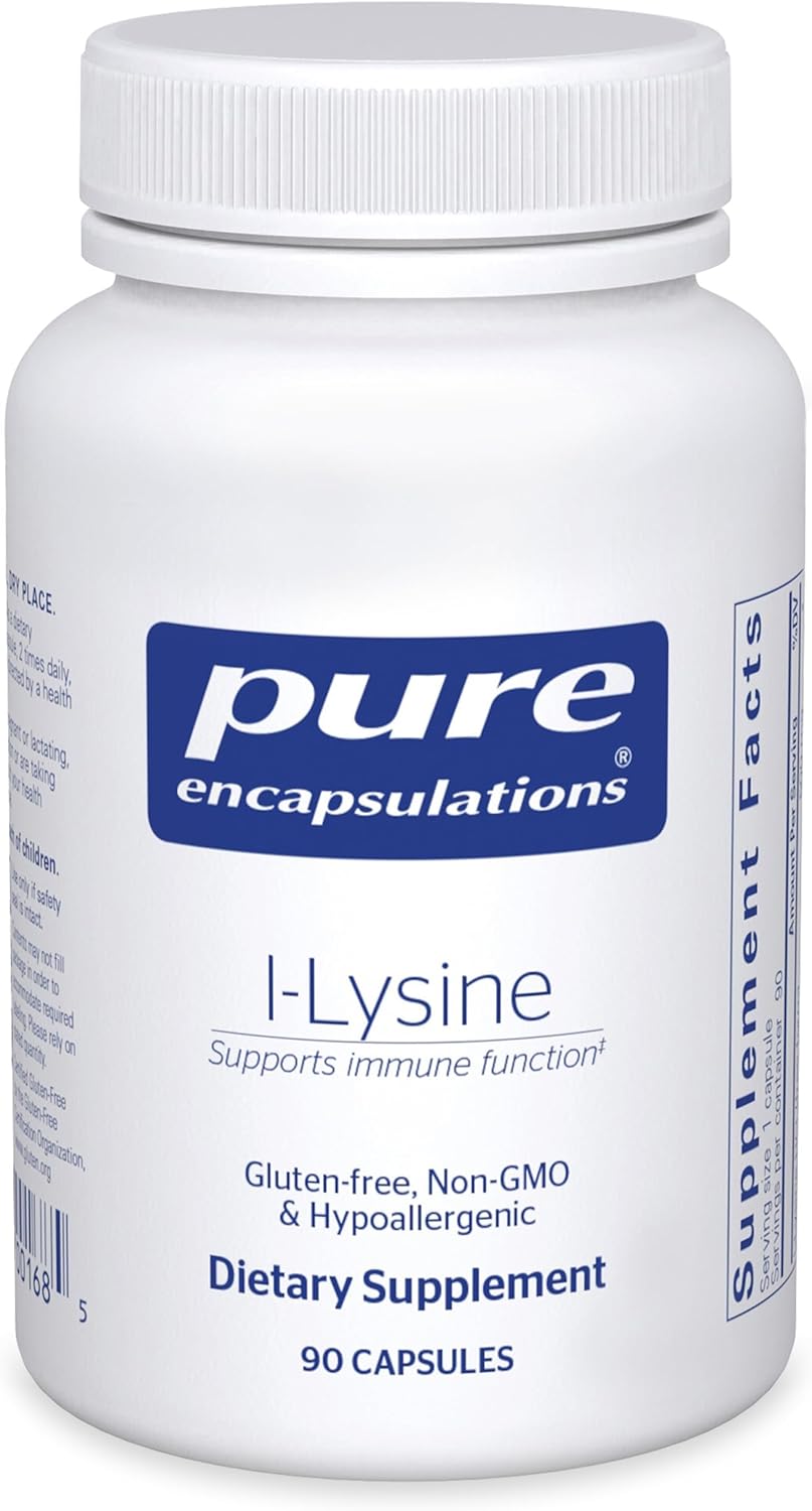 Pure Encapsulations L-Lysine - 90 Capsules