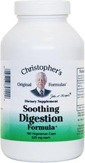 Fórmulas originales de Christopher para una digestión relajante - 180 cápsulas vegetales